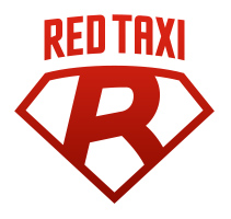логотип такси Ред Такси Red Taxi (Новороссийск)