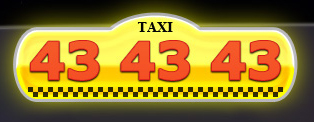 Логотип Такси 434343 (Ижевск)