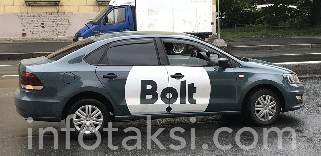 автомобиль такси Болт (Bolt, Taxify)